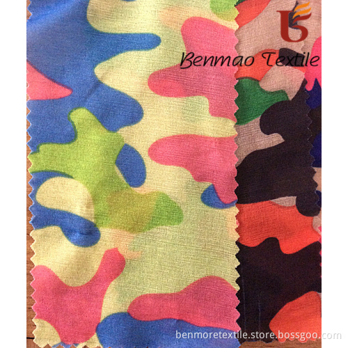 High Quality 100% Polyester Digital Printed Chiffon Fabric
